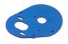 Motorplatte blau 