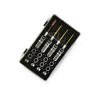 Arrowmax 490910 Mini Honeycomb Toolset 4 Pieces With Plastic Case