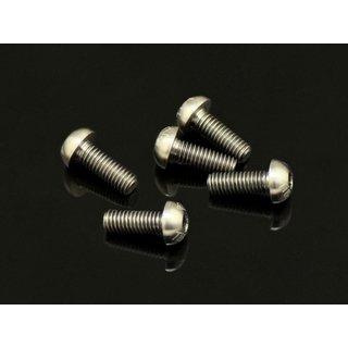 Arrowmax 640033 64 Titanium Screw allen round head M3x8 (5)