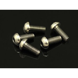 Arrowmax 640041 64 Titanium Screw allen round head M4x10 (5)