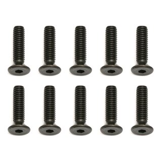Team Associated Screws, 2.5x10 mm FHCS