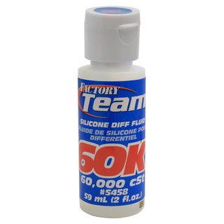 Team Associated 5458 Silicone Diff Fluid, 60000cSt (2oz.)