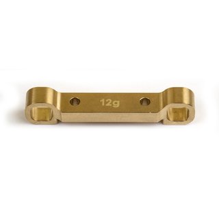 Team Associated 91689 FT Brass Querlenkterhalter D 12g
