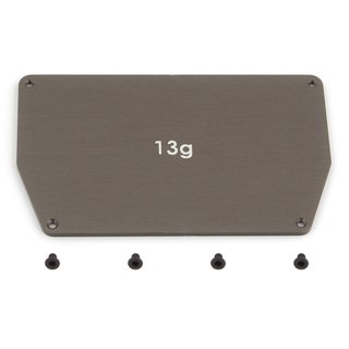 Team Associated 91746 B6 FT Aluminum Chassis Weight, 13g