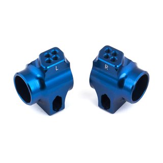 Team Associated 91760 B6 FT Blue Aluminum Rear Hubs