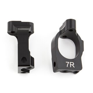 Team Associated B64 Aluminum Caster Blocks, 7 deg. (in kit, B64)