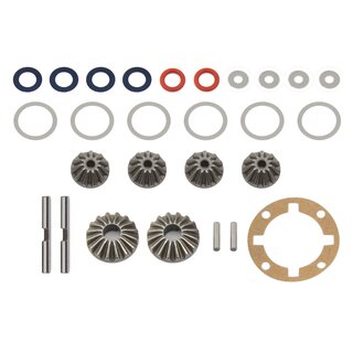 Team Associated B64 Gear Diff Rebuild, metal