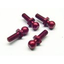 CRC 1409 4-40 Alu Kugelkopf eloxiert