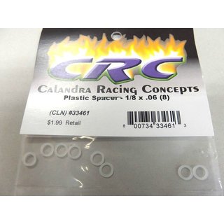 CRC 33461 Plastic Spacer - 1/8 x .06 (8)