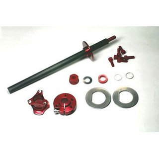 CRC 4220 kpl D-Ring Diff groß - rot