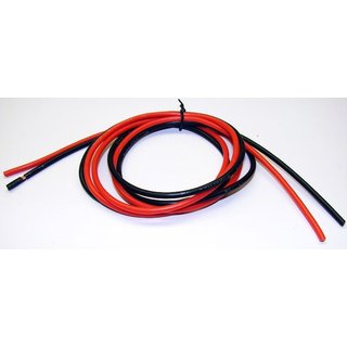 CRC 4307 14Gauge Superflex Kabel rot&schwarz 3ft