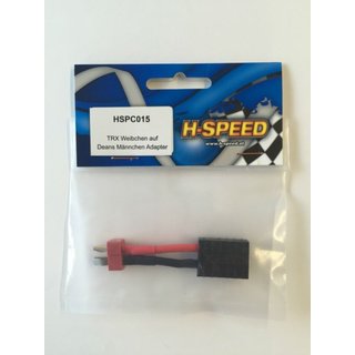 Hspeed HSPC015   Weibchen auf Deans Mnnchen Adapter