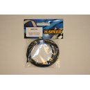 HSpeed HSPC104 flexibles Silikonkabel 16AWG 1m schwarz