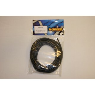 HSpeed HSPC114 flexibles Silikonkabel 16AWG 5m schwarz