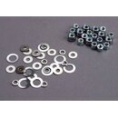 Traxxas  1252 NUT SET, LOCK NUTS (3mm (11) A