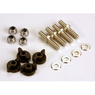 Traxxas  1516 ANCHORING PINS WITH LOCKNUTS (