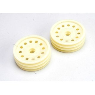 Traxxas 1775 WHEELS, FRONT, NATURAL