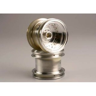 Traxxas  1973 Felgen vorn satin-chrome