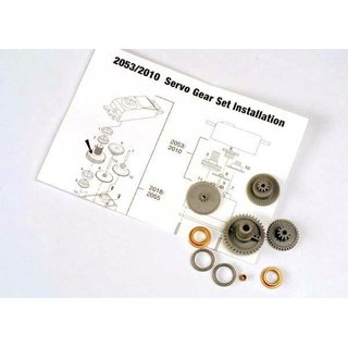 Traxxas  2053 Getriebesatz fr Servo 2055 & 2056