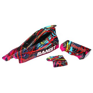 Traxxas  2449 Karosserie Bandit Hawaiian, lackiert + Decals