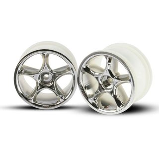 Traxxas  2472 WHEELS, TRACER 2.2 (CHROME)