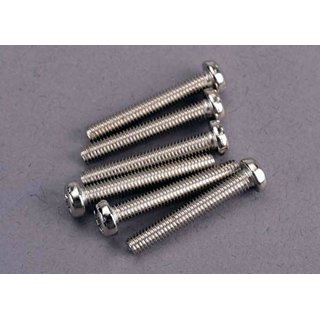 Traxxas  2566 Schrauben, 3x20mm ROUNDHEAD MACHI