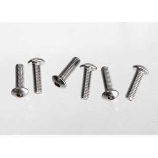 Traxxas  2577X Schrauben, 3X10 BUTTON-HEAD MACHI