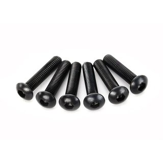 Traxxas  2593 Schrauben, 3x14mm Rundkopf M-Gewinde (Innensechskant) (6)