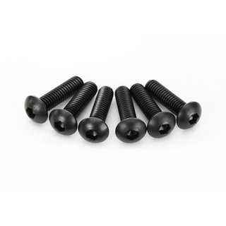Traxxas  2594 Schrauben, 4x15mm Rundkopf M-Gewinde (Innensechskant) (6)