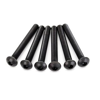 Traxxas  2595 Schrauben, 4x35mm Rundkopf M-Gewinde (Innensechskant) (6)