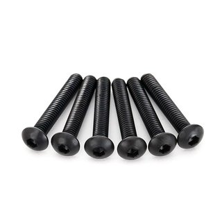 Traxxas  2596 Schrauben, 4x25mm Rundkopf M-Gewinde (Innensechskant) (6)