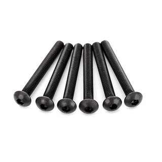 Traxxas  2598X Schrauben, 4x30mm Rundkopf M-Gewinde (Innensechskant) (6)