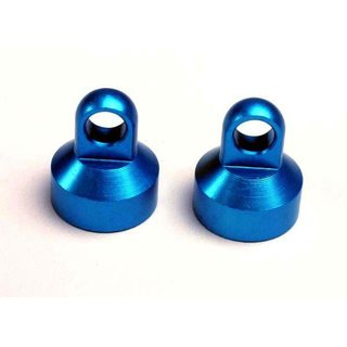 Traxxas 2760 Dämpferkappe blau (2)