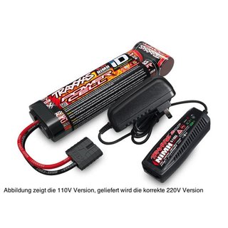 Traxxas  2983G Akku/AC-Lader Completer Pack EU-Version (2969G & 2923X)