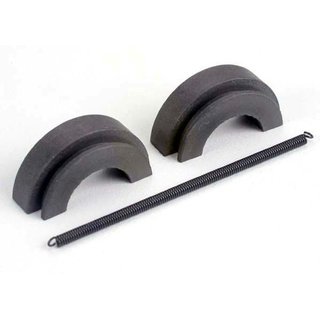 Traxxas  3126 Kupplungs-Backen + Feder