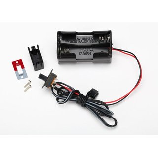 Traxxas  3170X BA RY HOLDER, 4-CELL /SWITCH