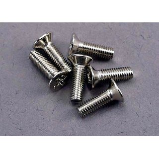 Traxxas  3177 Senkkopfschrauben 3x10mm (6)