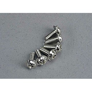 Traxxas  3185 3X8mm Grokopfschrauben (6)
