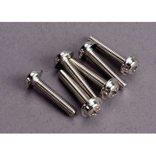 Traxxas  3187 Schrauben, 3x15mm WASHERHEAD MACH