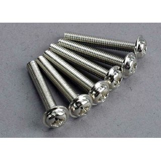 Traxxas  3188 Schrauben, 3x20mm WASHERHEAD MACH