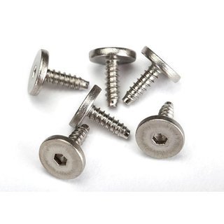 Traxxas  3233 Senk-Schraube, 2.6x8mm  (Innensechskant) (6)
