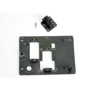 Traxxas  3515 RADIO TRAY/DRIVE SHFT MNT