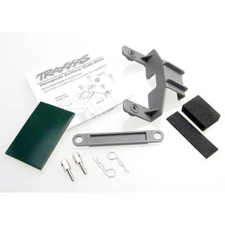 Traxxas 3627X Akku Halter grau