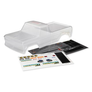 Traxxas  3660 Body, Bigfoot No. 1, Officially Licensed replica (clear, req
