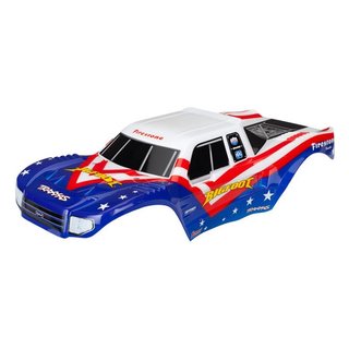 Traxxas  3676 Karo Bigfoot rot/wei/blau Officially Licensed replica (lack