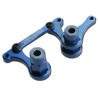 Traxxas 3743A Lenkungsteile Alu blau