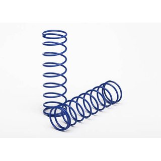 Traxxas  3757T Dmpferfeder hinten blau