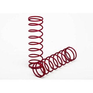 Traxxas  3758R Springs front (red) (2)