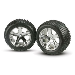 Traxxas 3770 Reifen verklebt auf Felge