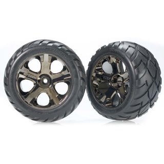 Traxxas 3776A Reifen auf Felge hinten